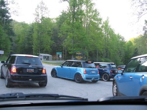 Regrouping before heading to the Dragon